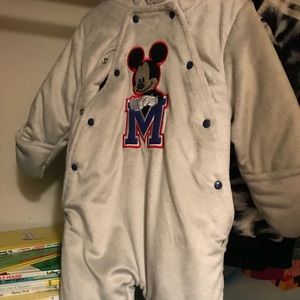Infant Disney Mikey mouse snow suit